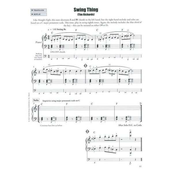 Schott Beginning Jazz Piano 1