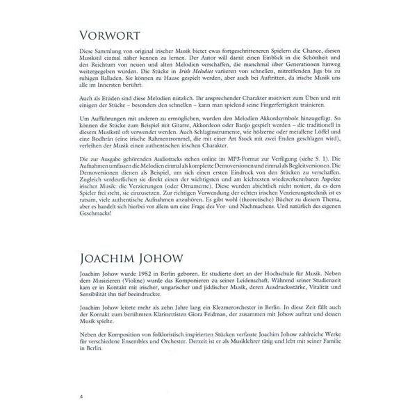 De Haske Irish Melodies For Clarinet