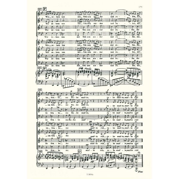 Edition Peters Bach Matthus-Passion BWV 244