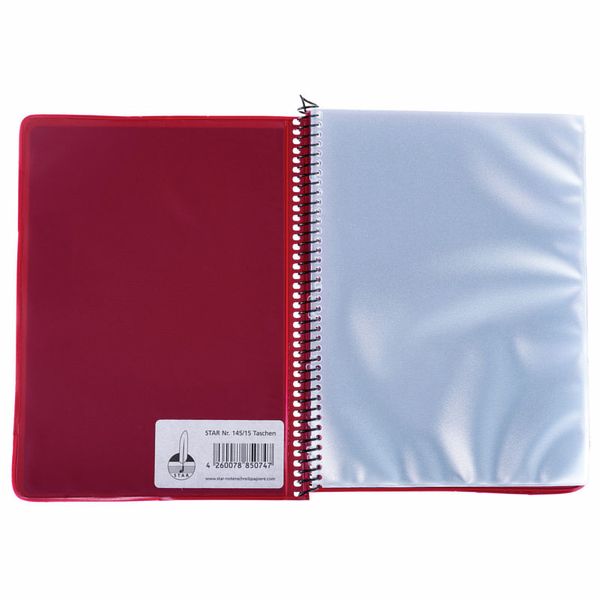Star Marching Folder 145/15 Red