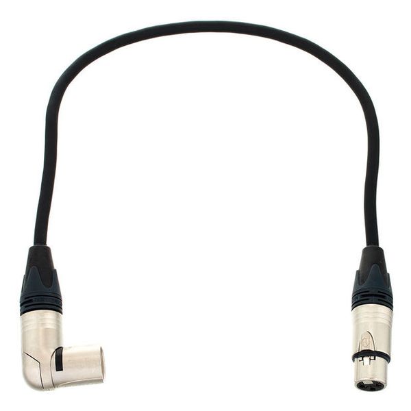 pro snake XLR Patch Angled Male 0.5m