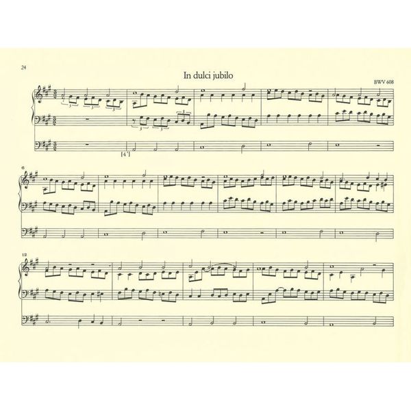 Breitkopf & Hrtel Bach Orgelbüchlein