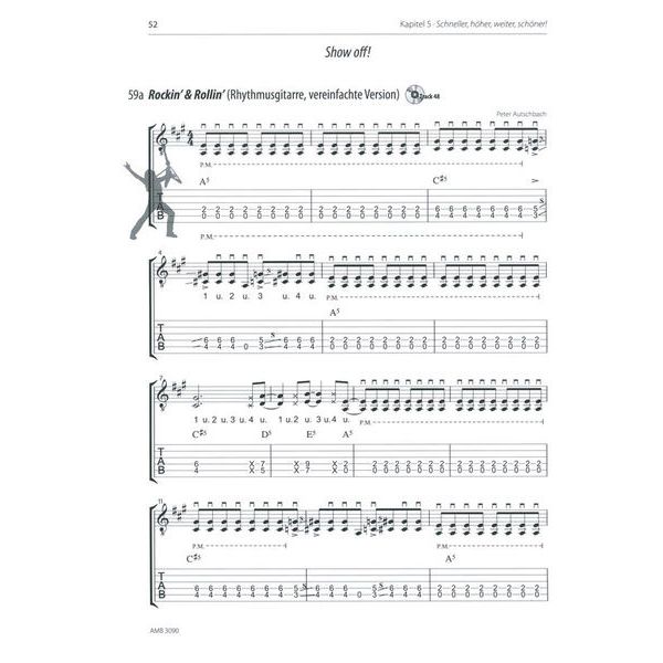 Acoustic Music Books Let's Rock E-Gitarrenschule