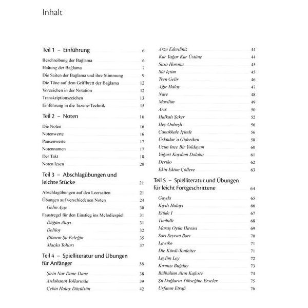 Schott Baglama spielen Tezene-Technik