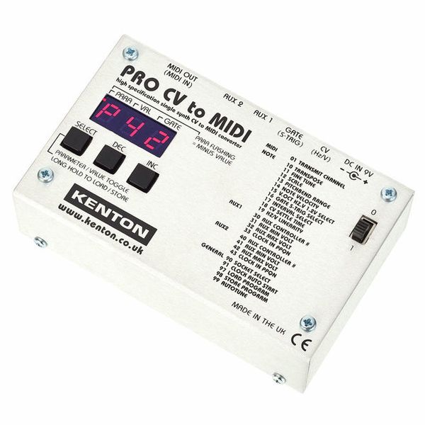 Kenton Pro CV to MIDI