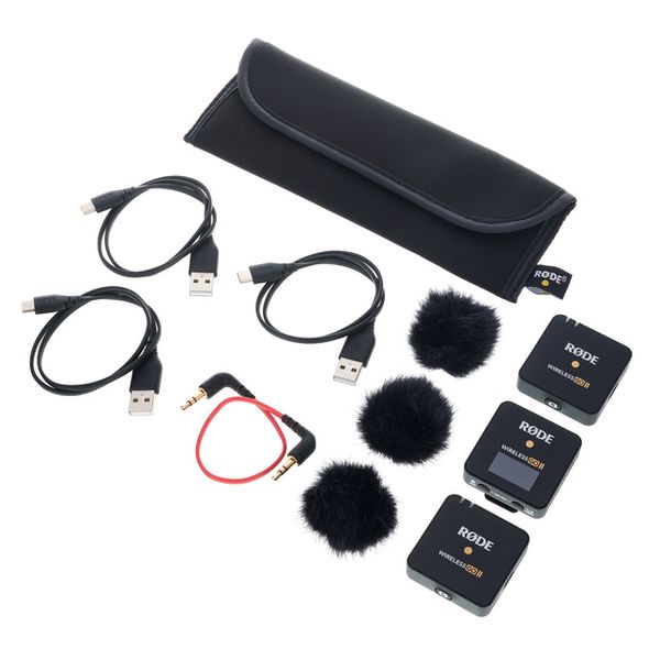Rode Wireless GO II Case Bundle