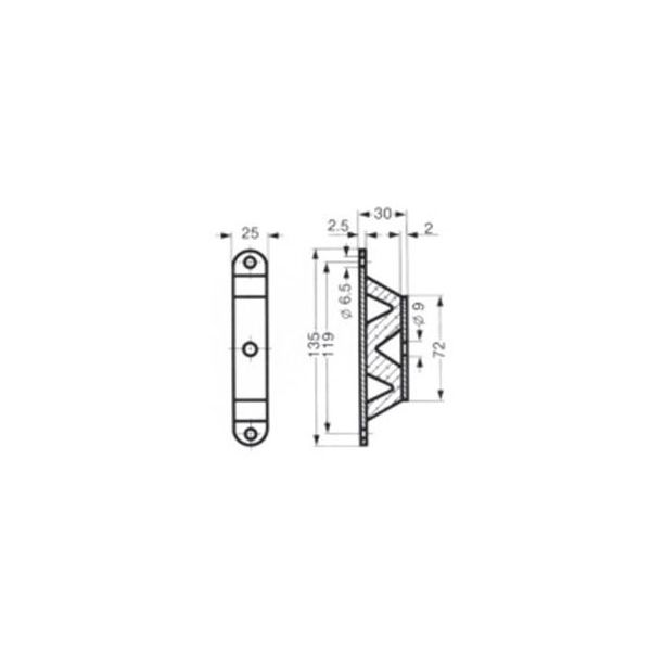 Adam Hall 87710 Buffer hard