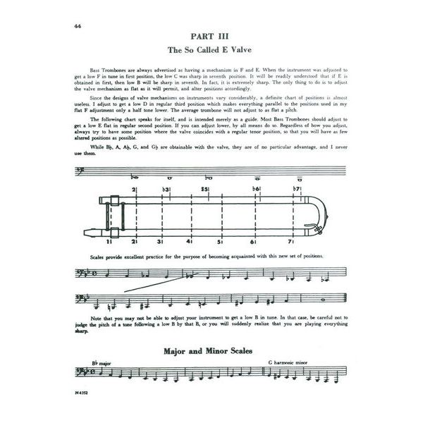 Carl Fischer Method for Bass Trombone