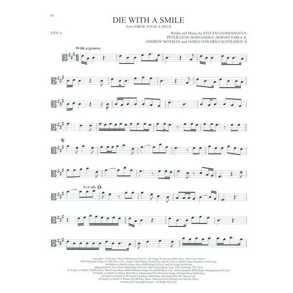 Hal Leonard 101 Top Hits for Viola