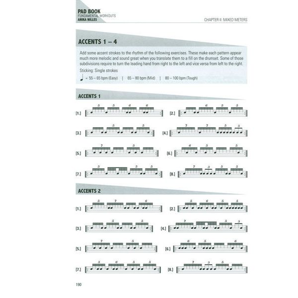 Alfred Music Publishing Anika Nilles Pad Book English