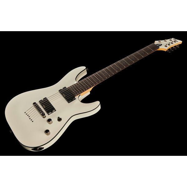 Schecter Demon 7 Vintage White