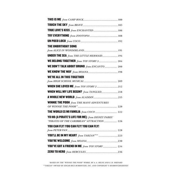 Hal Leonard Little Black Book Disney