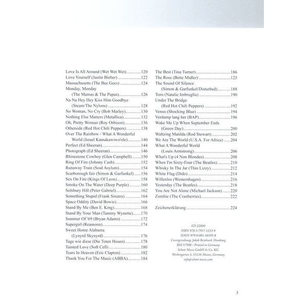 Schott Rock & Pop Fetenbuch Gitarre 1