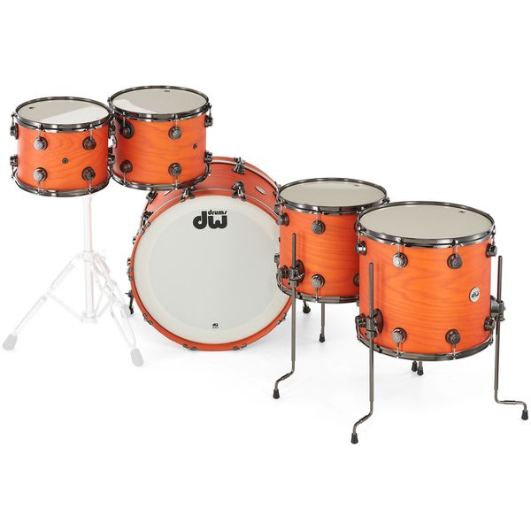 DW Lacquer Custom Oak Tangerine