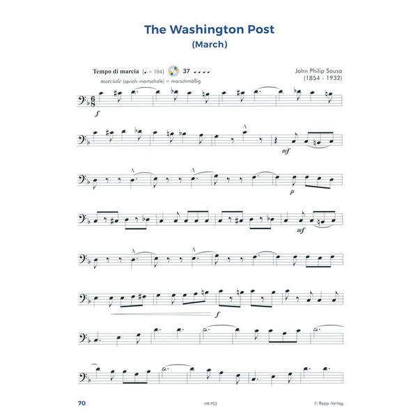 Horst Rapp Verlag Posaune lernen mit Spa 3