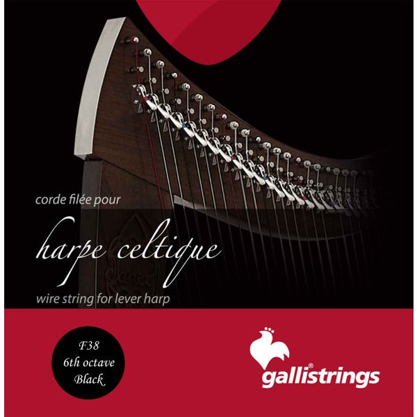 Galli Strings Lever Harp Bass Wire F38