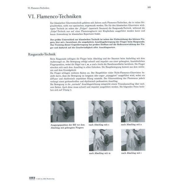 AMA Verlag Technik Moderne Konzertgitarre