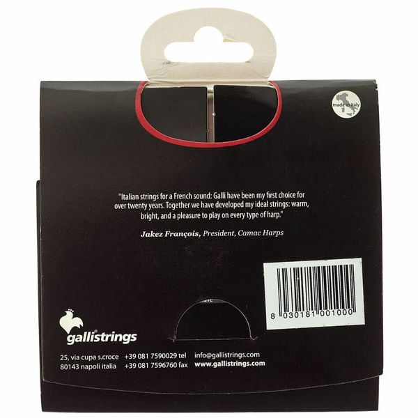 Galli Strings Lever Harp Bass Wire B35