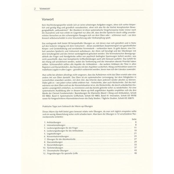 Schott Fit in 15 Minutes Clarinet