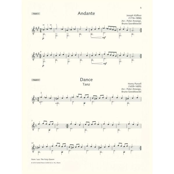 Schott Easy Concert Pieces Guitar 1