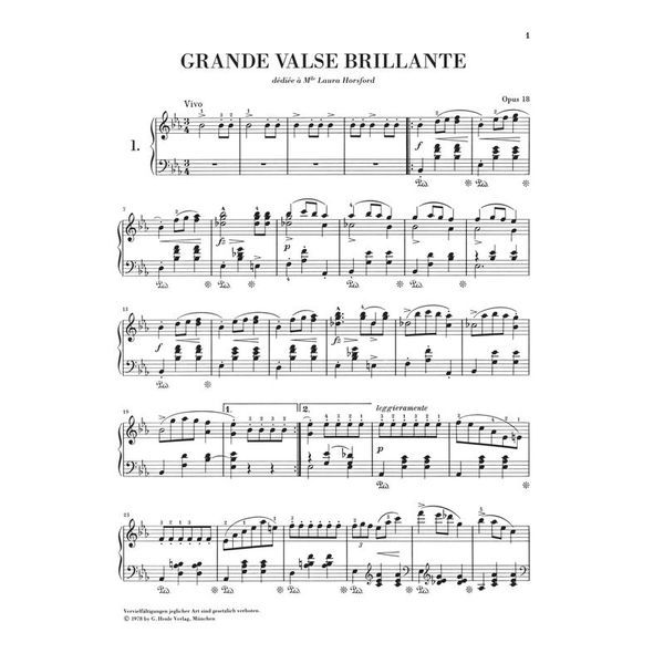Henle Verlag Chopin Walzer