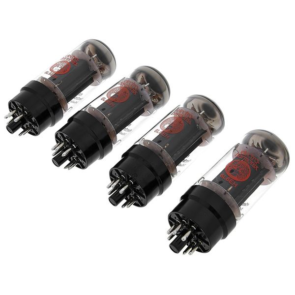 Electro Harmonix 6L6 Tubes Matched Quartett