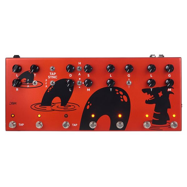 JAM pedals Koch Ness Monster