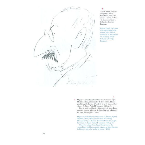 Brenreiter Gabriel Fauré Iconographie