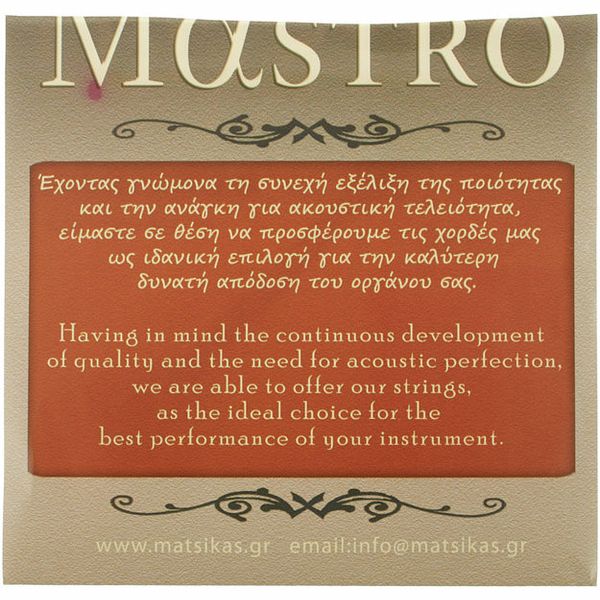 Mastro Bouzouki 6 Strings 011 SP