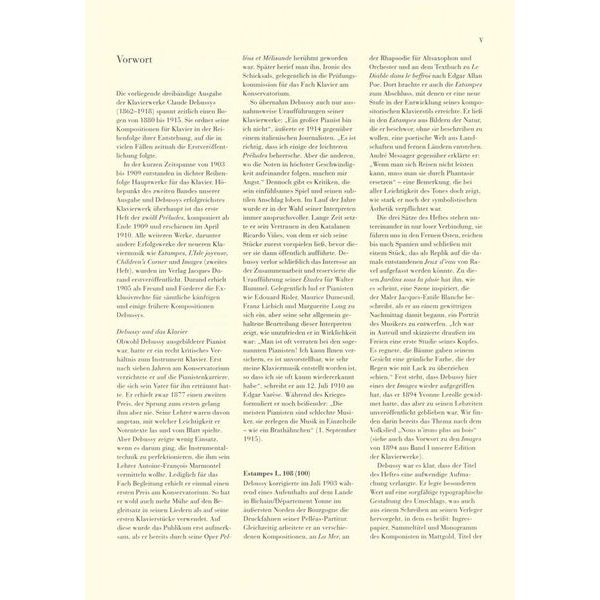 Henle Verlag Debussy Klavierwerke 2