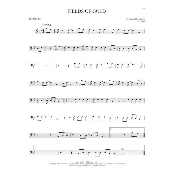 Hal Leonard 101 Hit Songs For Trombone