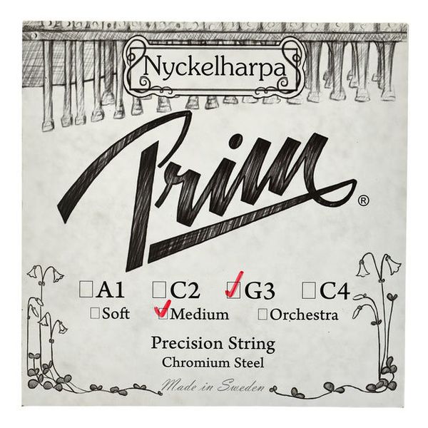 Prim Nyckelharpa String G3 Medium