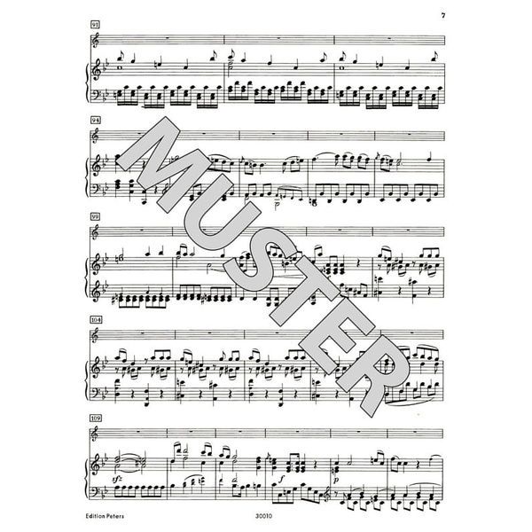 Edition Peters Stamitz Konzert Nr. 3 B-Dur Cl