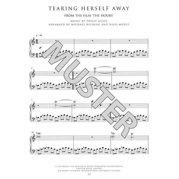 Wise Publications Philip Glass Piano Collection