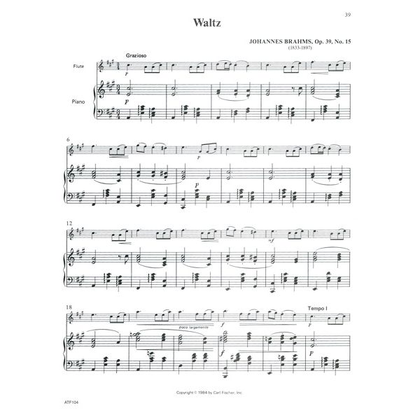 Carl Fischer Solos For Flute