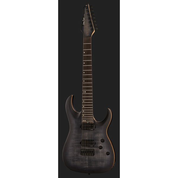 Harley Benton Amarok-7 BKNT Flame Burst