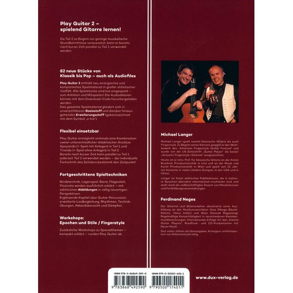 Edition Dux Play Guitar Gitarrenschule 2