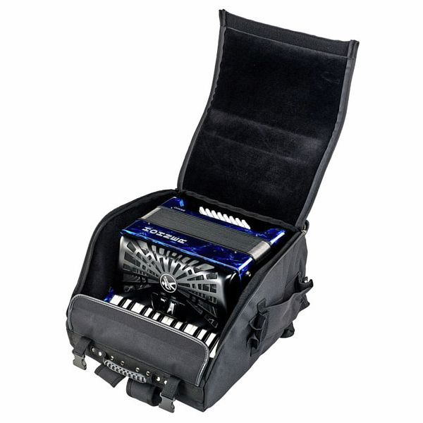 Hohner Bravo II 48 Blue silent key