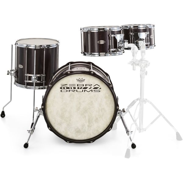 Zebra Drums Studio London Plane Tree Set