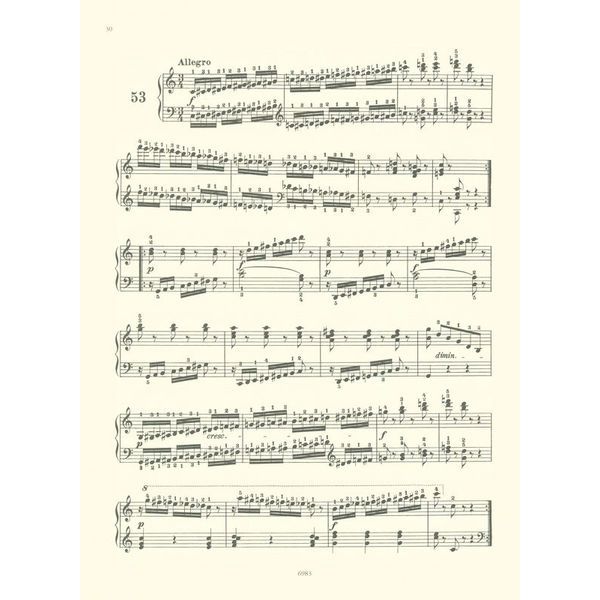 Edition Peters Czerny 100 leichte bungsstück