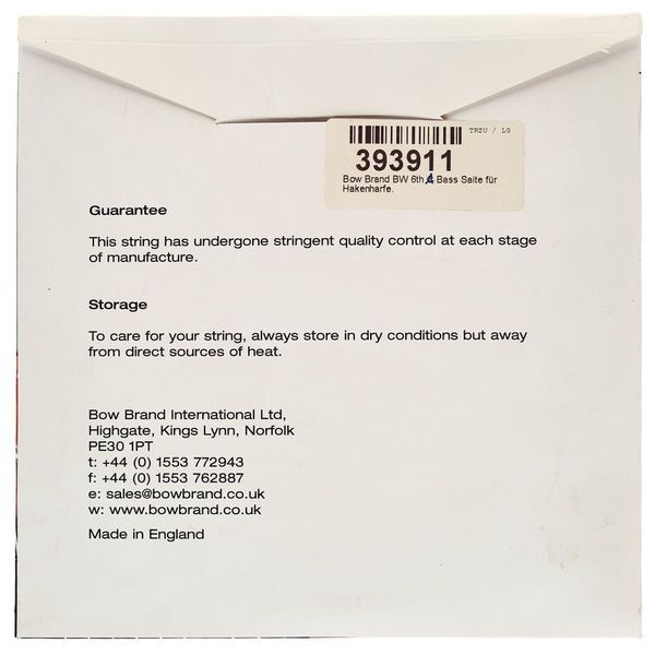 Bow Brand BW 6th A Harp Bass Wire No.40