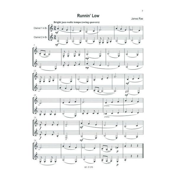 Universal Edition Easy Blue Clarinet Duets