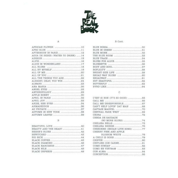 Hal Leonard Real Book 1 C + USB