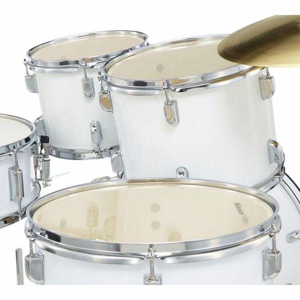 Millenium Focus 18 Drum Set White