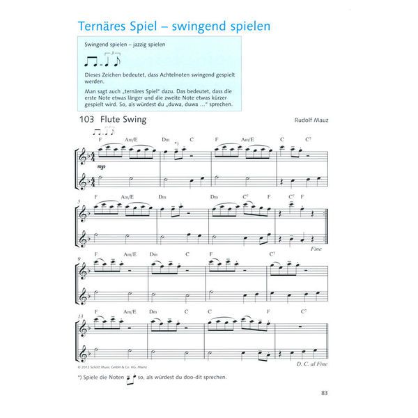 Schott Die Fröhliche Querflöte 2