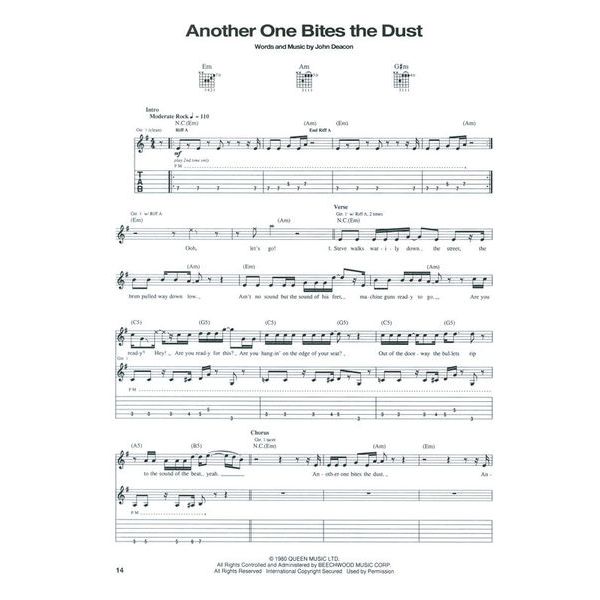 Hal Leonard Queen Greatest Hits Guitar