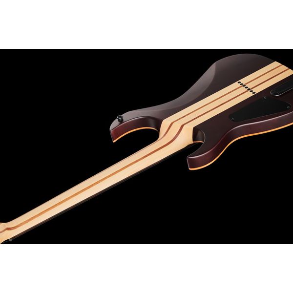 Harley Benton Amarok-7 BKRD Quilted B w/Case