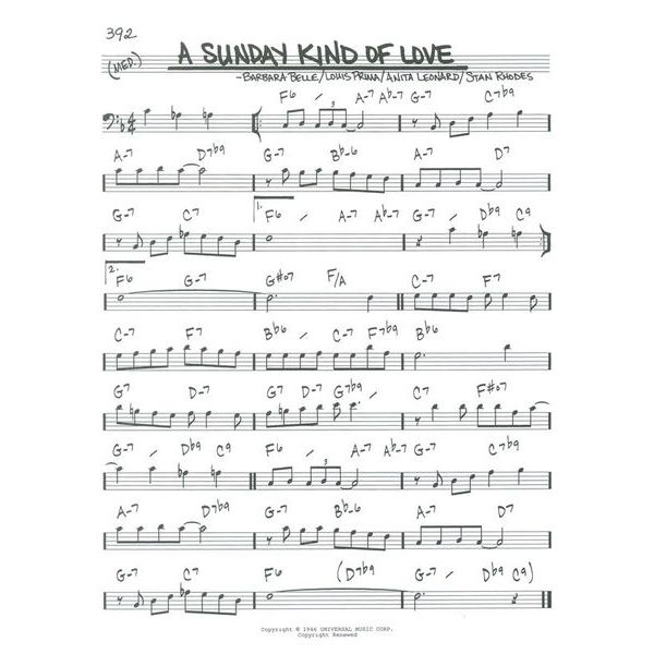 Hal Leonard Real Book 1 Bass Clef