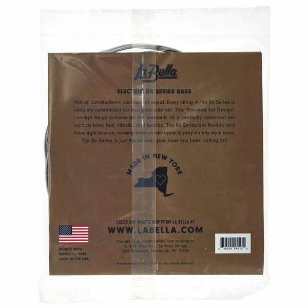 La Bella RX-S4B Bass RWSS