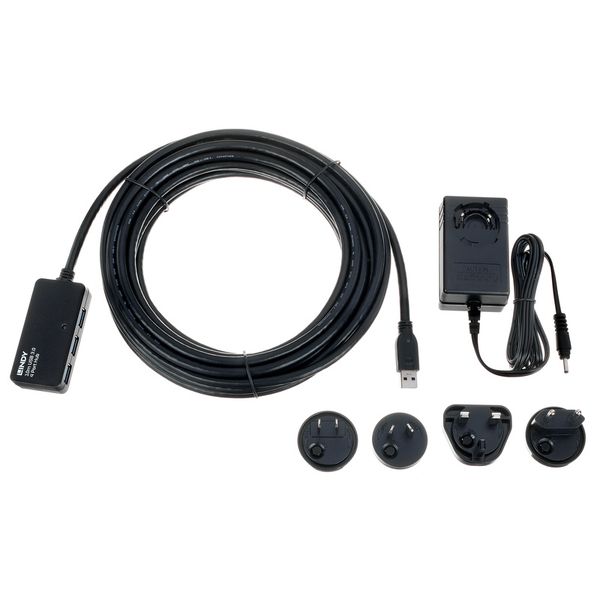 Lindy 4 Port USB 3.0 Hub 10 m